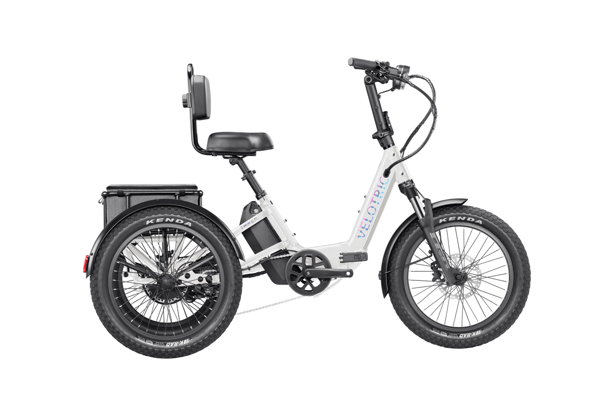 Velotric Triker 1 adult electric trike_pearl white